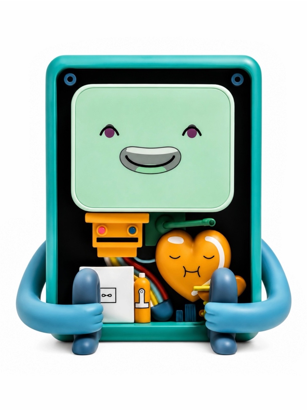 *RARE* 2018 KIDROBOT ADVENTURE TIME BMO MEDIUM FIGURE - PRE-OWNED